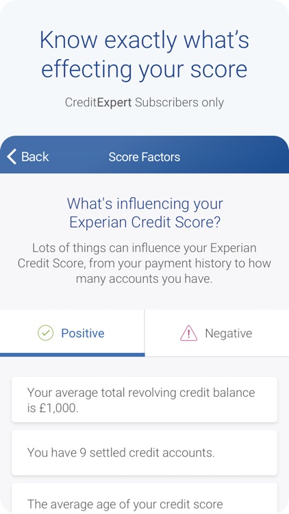 Experian Credit Score App