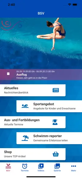 Game screenshot Badischer Schwimm-Verband e.V. apk