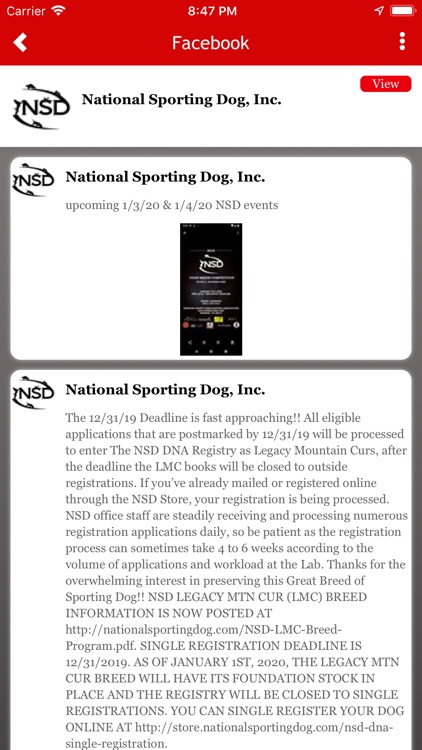 National Sporting Dog screenshot-3