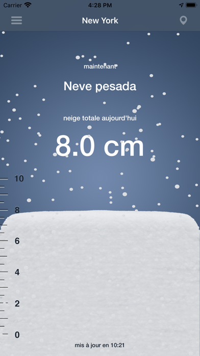 Screenshot of Neve oggi1