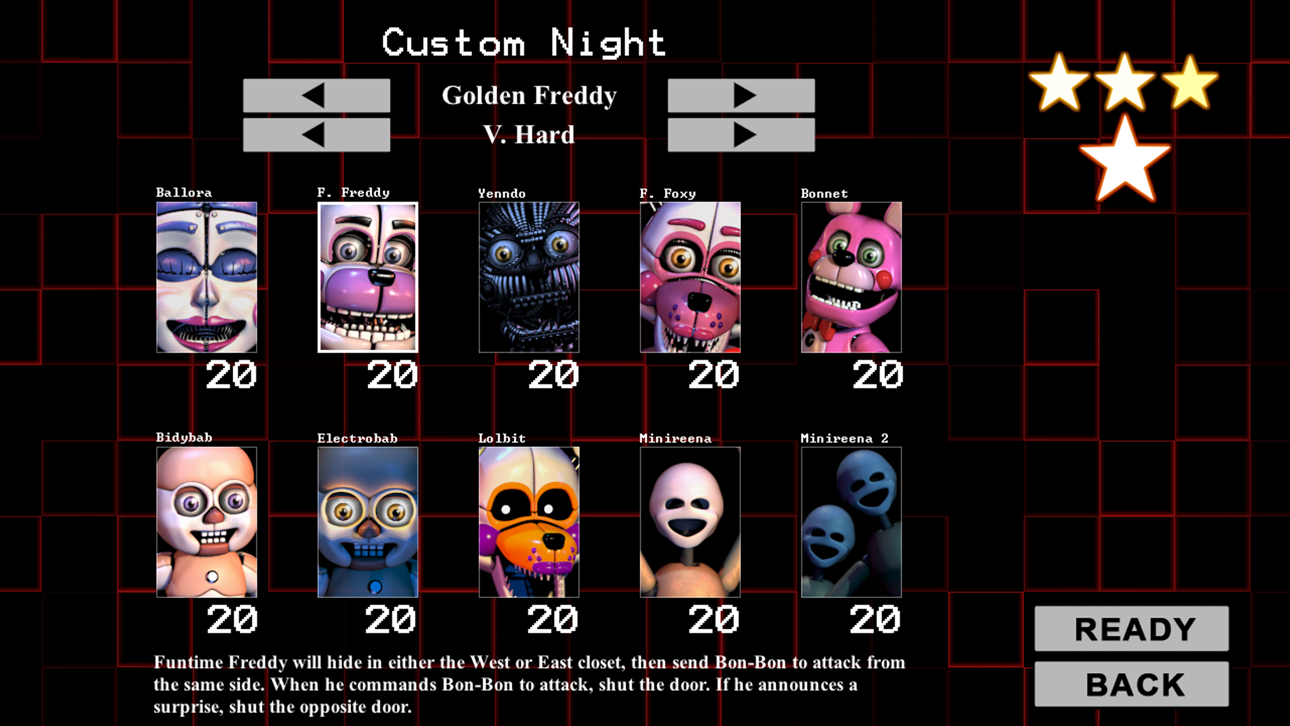 Five Nights at Freddy's: SL screenshot 8 - iOS game interface