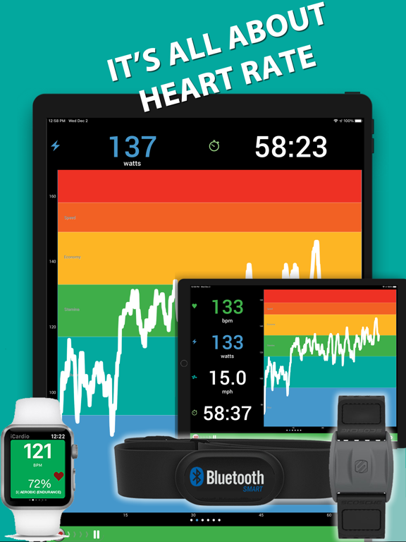 iBiker Cycling & Heart Trainer screenshot 2