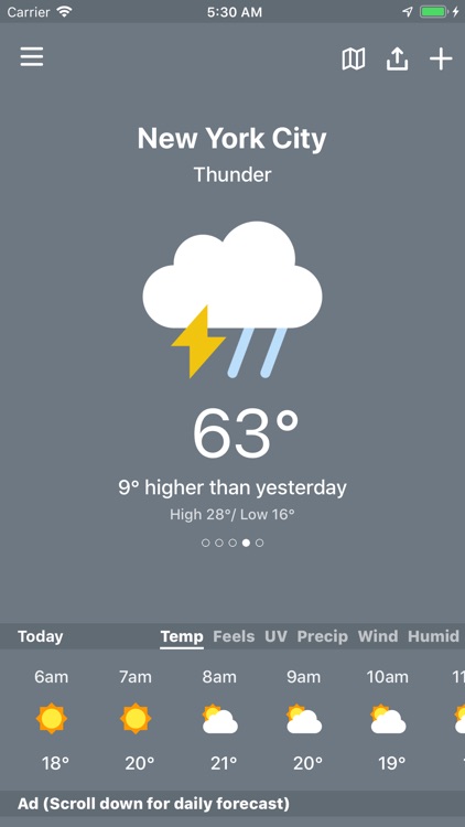 Weather Weather - Live Weather screenshot-3