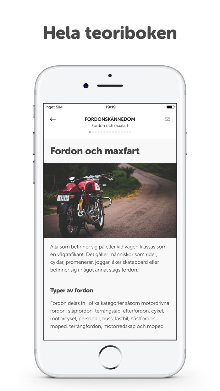 Ta MC-Körkort Prova på