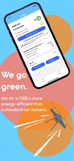 Kiki Air: Food from Drones(圖3)-速報App