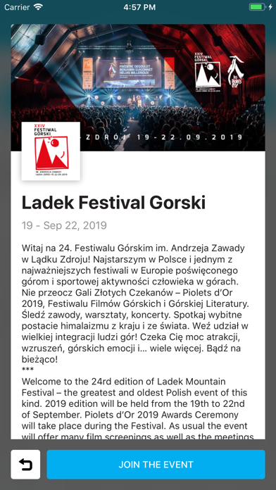 How to cancel & delete Ladek Festiwal Gorski from iphone & ipad 2