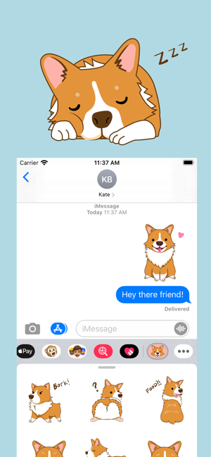 Corgi Dog Stickers(圖2)-速報App