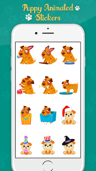 Animated Puppies Emojis screenshot 3
