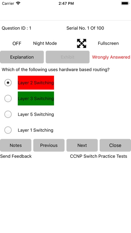 Exam Simulator For CCNP Switch screenshot-7