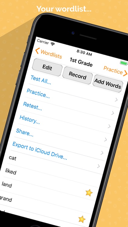 Spelling Notebook screenshot-4