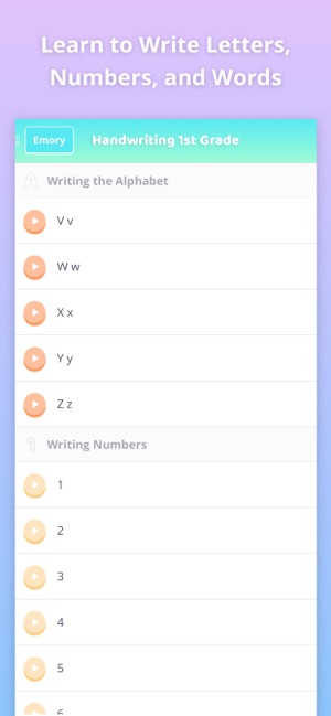 Learn Handwriting 1st Grade(圖7)-速報App