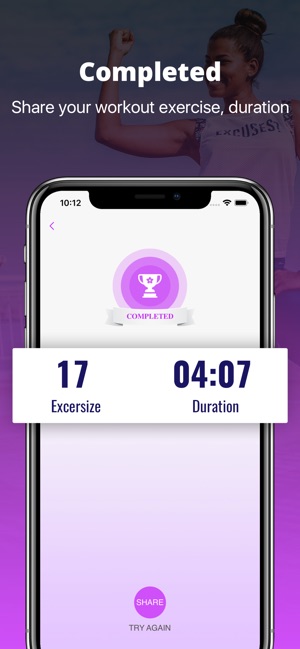 Female Workout Challenge(圖7)-速報App