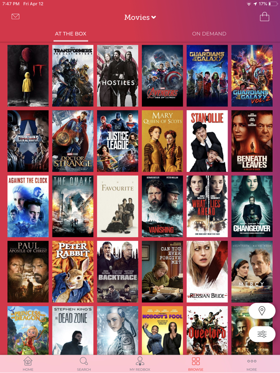 Redbox screenshot