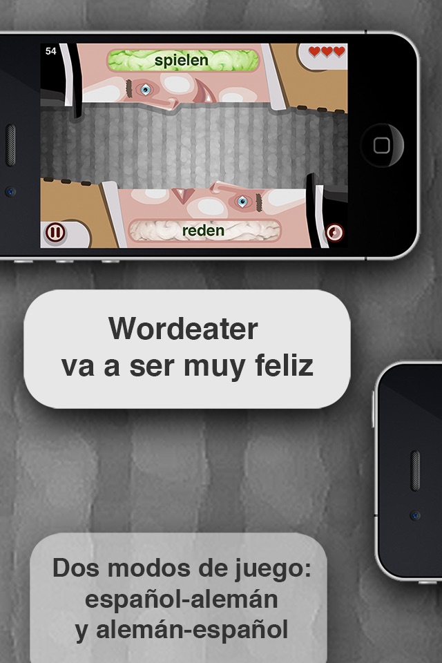 Wordeaters: Spanish & German screenshot 4