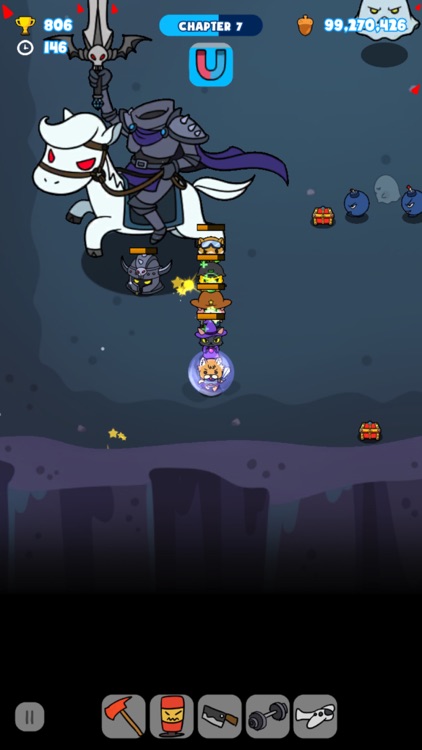 Paw Paw Rush - Snake + RPG screenshot-4