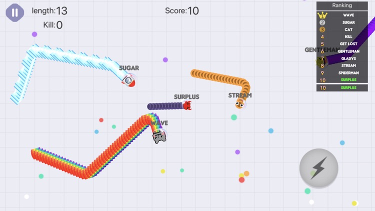 slither war.io screenshot-3