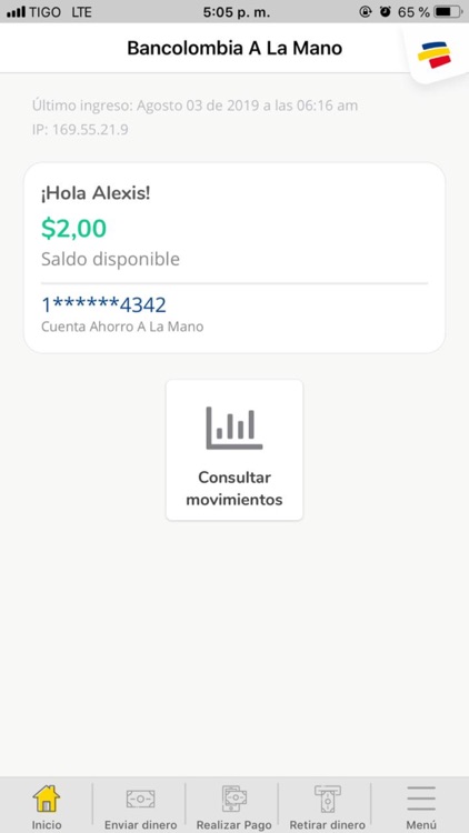 Bancolombia A la Mano