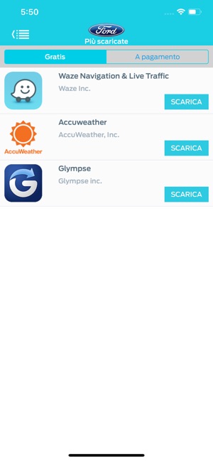 scaricare aggiornamento sync ford
