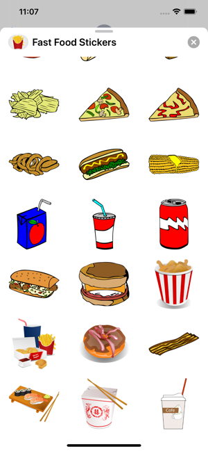 Fast Food Stickers!(圖3)-速報App