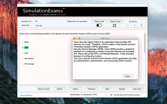 SE : CCNA Sec Practice Exams(圖3)-速報App