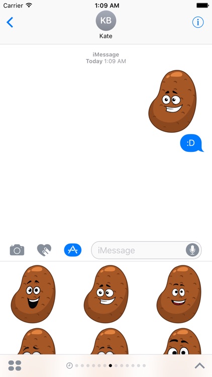 Sticker Me: Potato Emotions