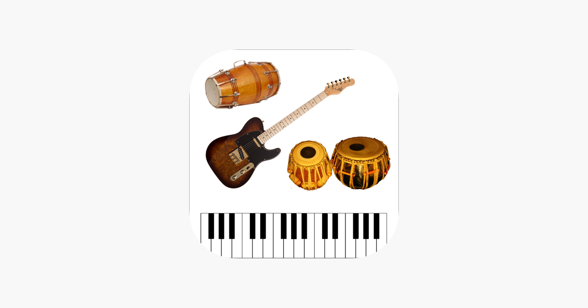 Puede soportar Catarata cadena Tabla Drums Dhol Piano Guitar on the App Store