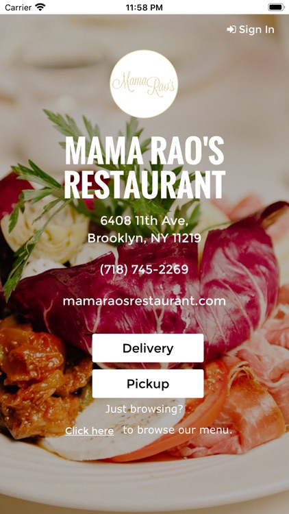 Mama Rao's Restaurant