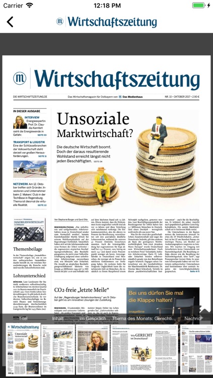 Wirtschaftszeitung