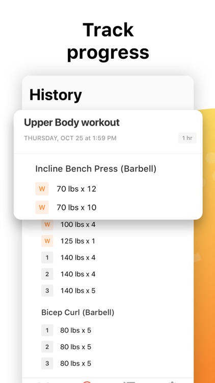 Bolt - Workout Tracker Gym Log screenshot-4