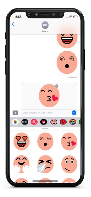 Skin Emoji Stickers(圖3)-速報App