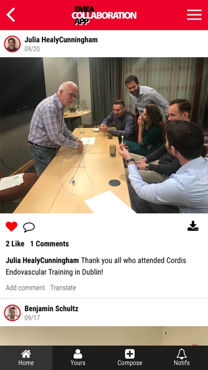 CAH EMEA COLLABORATION APP screenshot-4