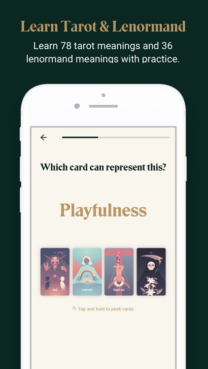 Labyrinthos Academy Tarot screenshot-3