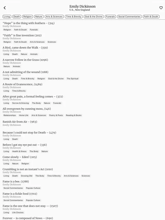 Screenshot 4 Poems iphone