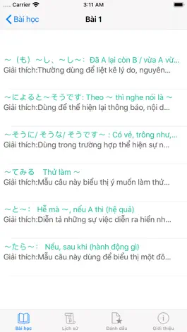 Game screenshot JLPT Ngữ Pháp N4 apk