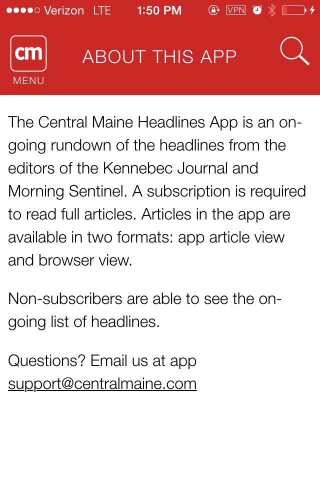 Central Maine Headlines screenshot 3