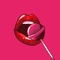 Naughty Kiss: Adult Woman Lips