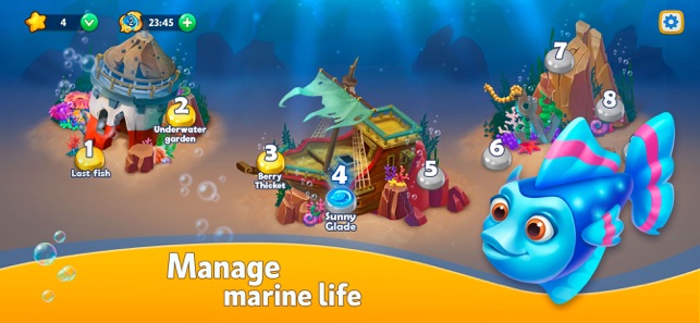 Sea Merge! fish aquarium games(圖3)-速報App