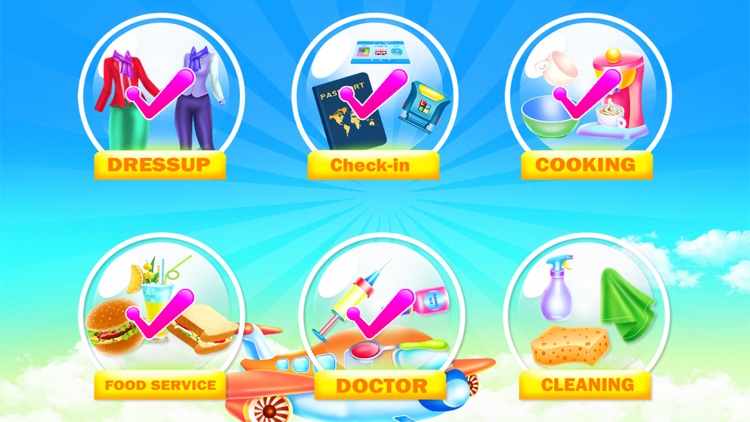 Airplane Flight Attendant Game screenshot-7