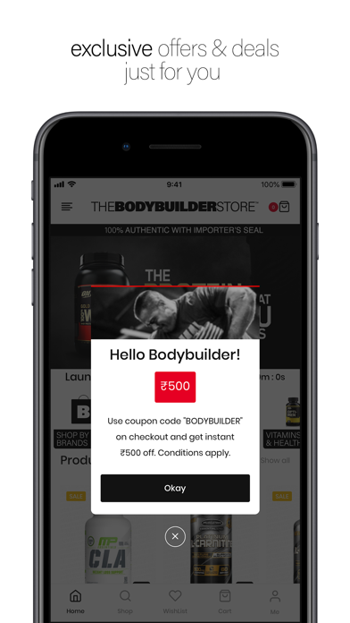 The Bodybuilder Store screenshot 2