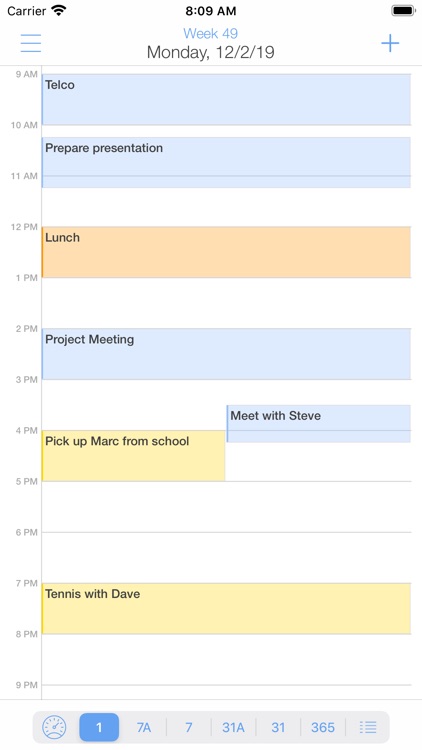 miCal - The missing Calendar