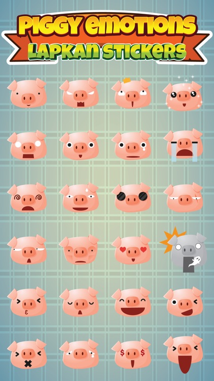 Sticker Me: Piggy Faces