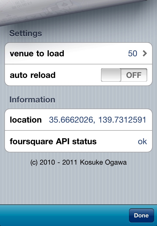 Venue Map for foursquare screenshot 3