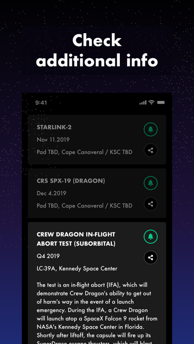Space X-Reminder screenshot 3