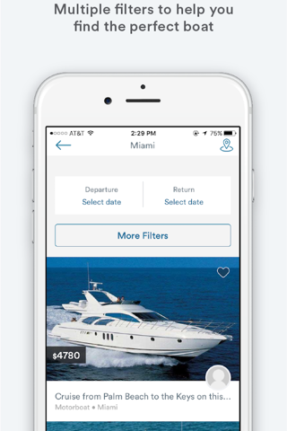 Sailo - Boat Rentals Worldwide screenshot 2