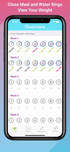 Meal Replacement Tracker