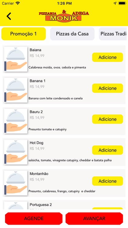 Monik Pizzaria and Adega