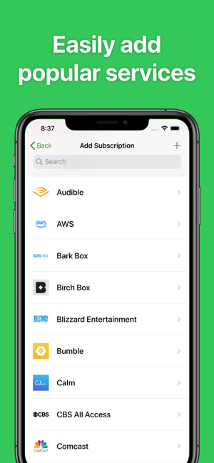 Subscription Manager+(圖2)-速報App