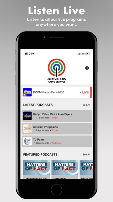 ABS-CBN Radio screenshot 3