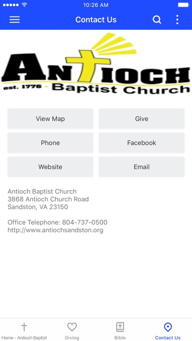 How to cancel & delete Antioch Baptist of Sandston from iphone & ipad 3