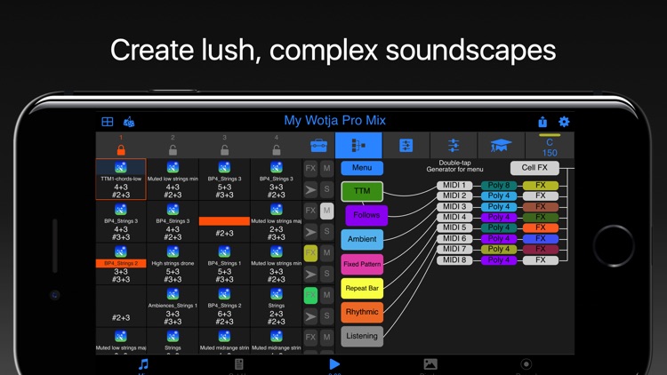 Wotja Pro 20: Generative Music screenshot-3